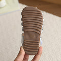 Girls' sandals: new  summer collection - closed-toe roman sandals, breathable and non-slip beach shoes for little girls, kids' footwear