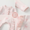 Newborn baby clothes spring outfit full month baby girl romper warm spring autumn newborn inner layer crawling suit long sleeve
