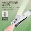 German stainless steel angled edge nail clipper set - wholesale available, starting from one piece. complete manicure and pedicure tool kit with storage box