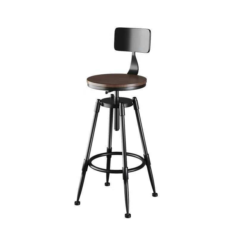 Iron bar chair table combination creative high stool one table two chairs restaurant casual back chair bar table no