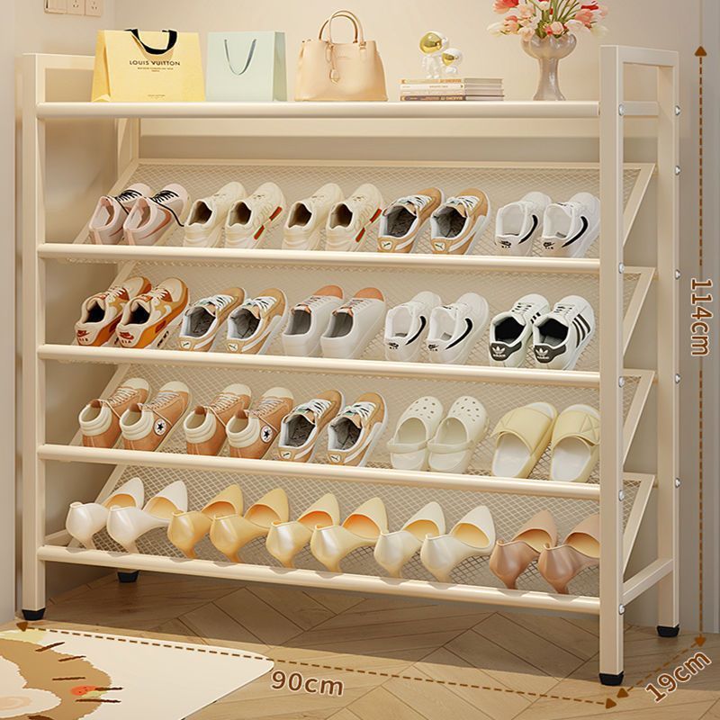 Ultra-slim multi-tier rotating shoe rack: the must-have storage solution for entryways and dorms. simple, modern design