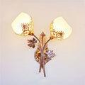 Led bedside wall lamp bedroom living room  new light luxury wall sconce european style stairway aisle ambient wall light