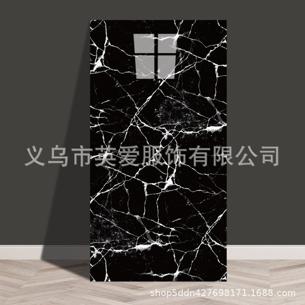 Wall sticker self-adhesive PVC aluminum-plastic panel imitation tile marble kitchen bathroom wall decoration waterproof and moisture-proof