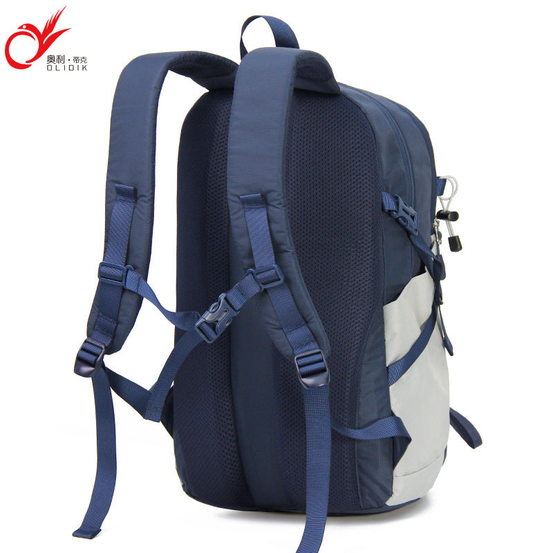 Backpacking Travel Light Outdoor Backpack Men's Hiking Hiking Bag Women's Going Out Large Capacity Leisure Student School Bag