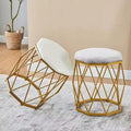 Accessible luxury dressing table bird's nest stool makeup table scandinavian girls bedroom makeup casualpopular octagonal makeup chair