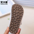 Vancahao kids' french-style leather shoes, new autumn  collection: embroidered princess shoes for girls, vintage student flats