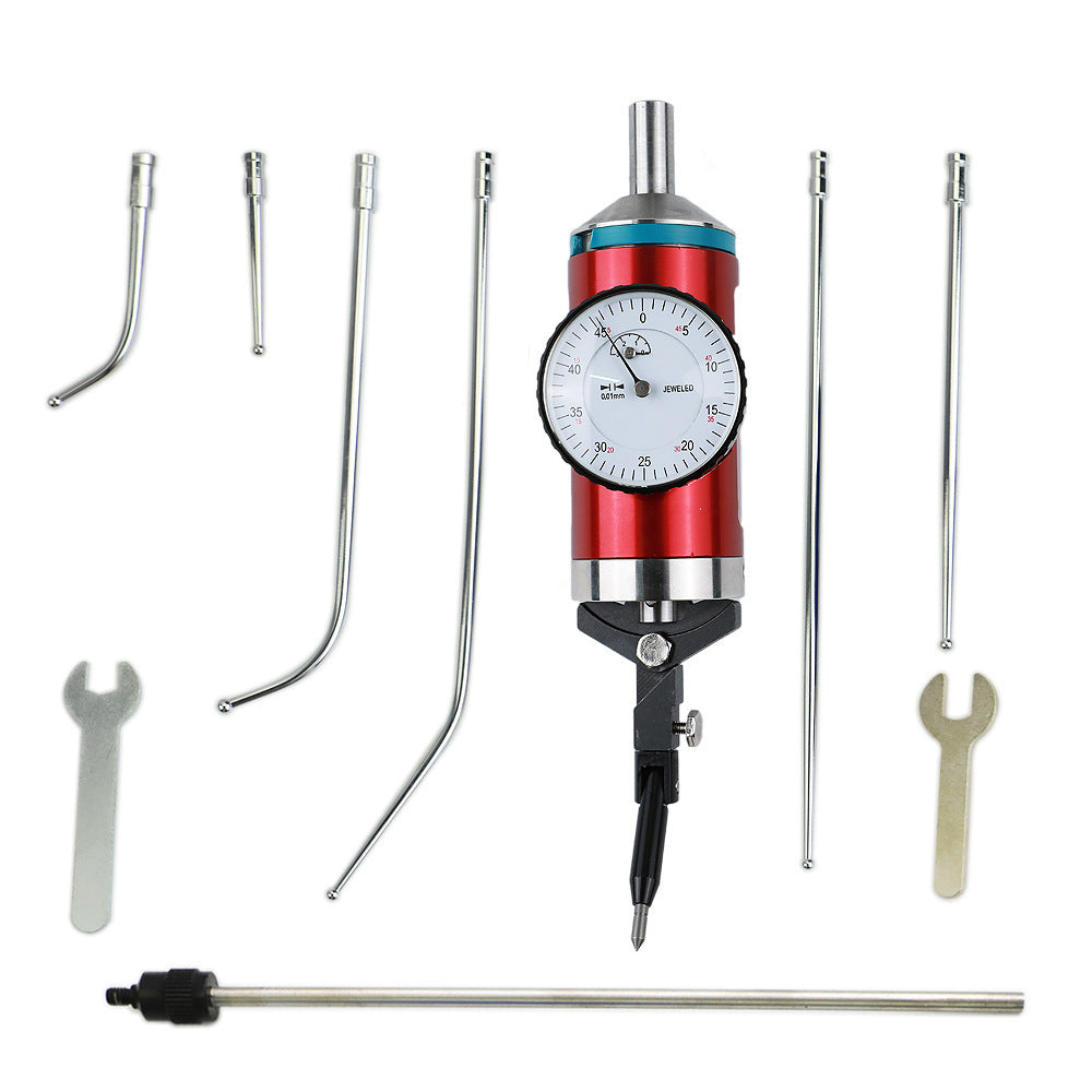 Center search gauge WT 6 drill 0-3MM 0.01MM fixed center lever table, center positioning lever dial table