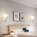 Wall lamp bedroom bedside wall lamp creative casual modern kids room moon astronaut living room popular wall lamp