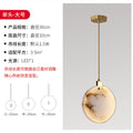 Source factory cross-border wholesale hot style natural accessible luxury spanish marble chandelier bedroom bedside decoration small chandelier