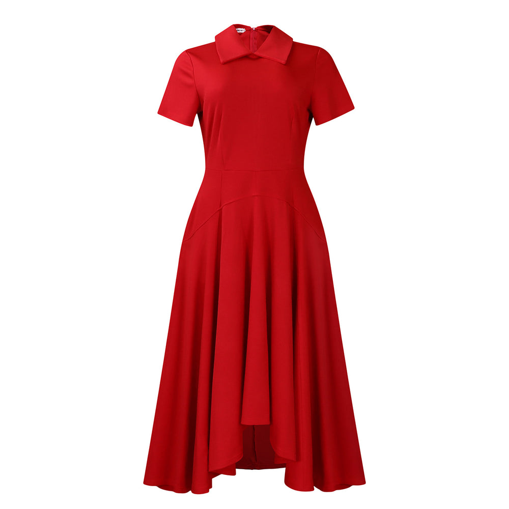 D514 women's foreign trade summer  fashionable high-waisted elegant party maxi dress - evening gown african style