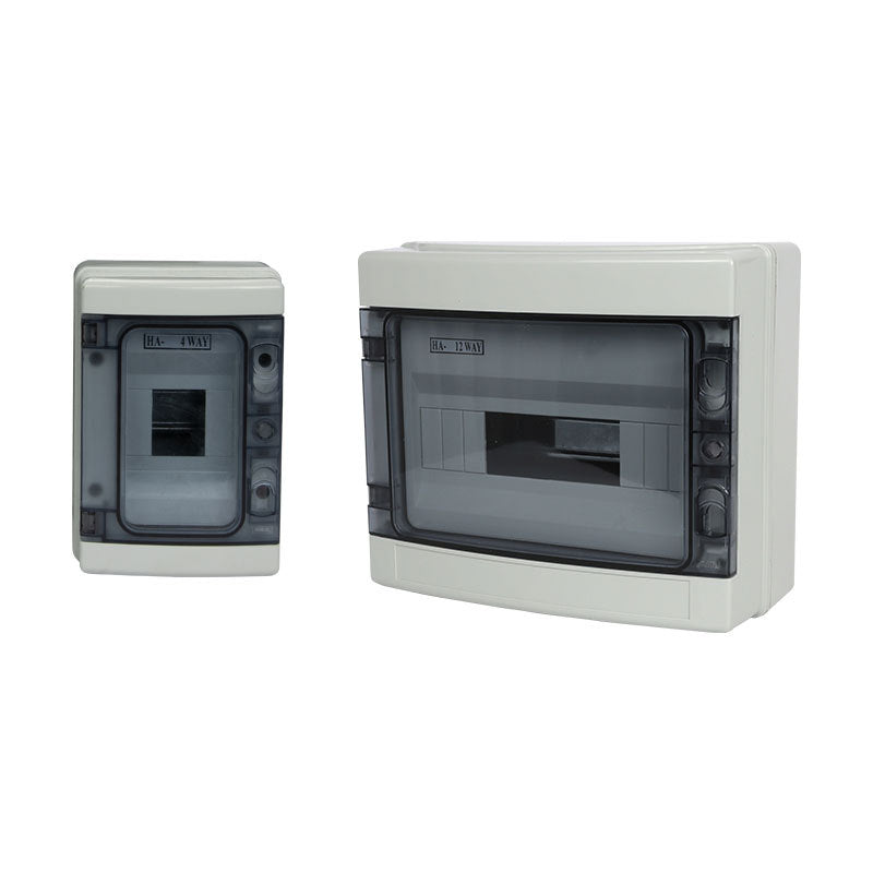 HA outdoor waterproof plastic distribution box air switch protection box plastic leakage outdoor household small electric box