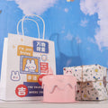 Sunflower exquisite packaging + gift bag greeting card