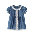 Summer girls' dresses  new korean style baby princess dress thin lace girl's dress summer outfit