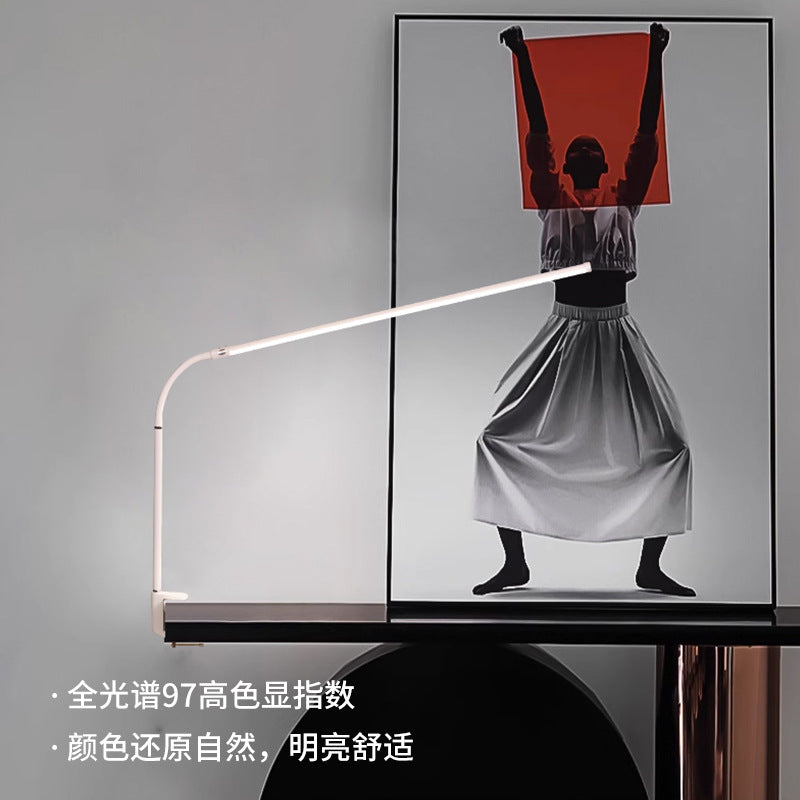 Eyelash tattoo embroidery lamp led eye protection manicure tattoo eyebrow tattoo grafting eyelash table side clip lamp study table side table lamp