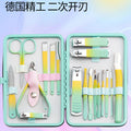 Stainless steel nail clipper set wholesale - nail trimmer & grooming kit - complete manicure set
