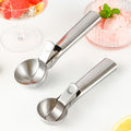 Stainless steel ice cream scoop - hot milk, avocado, watermelon scoop - fruit ball maker - pop-up ice cream scoop