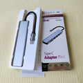 , in-stock, amazon hot-selling type-c docking station, compatible with huawei, apple, and ipad. multi-port expansion dock