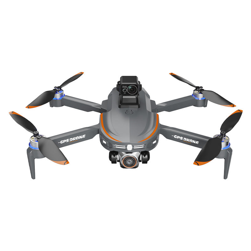 Gps return-to-home brushless s28 drone - foldable with 4.5inch screen remote control, aerial photography, obstacle avoidance, remote control aircraft