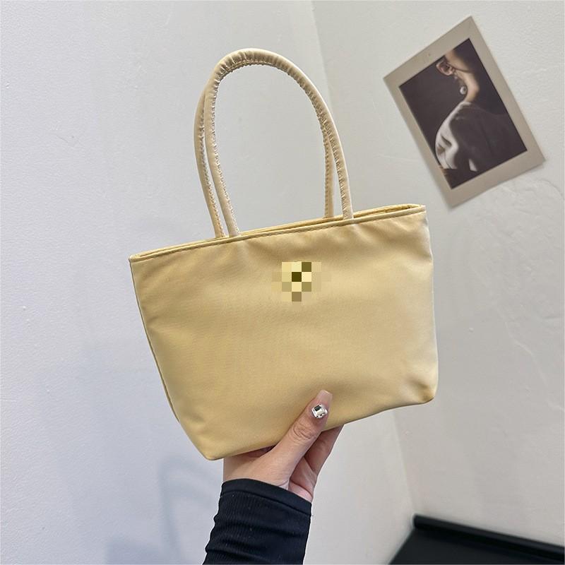 2025 Japanese simple nylon bag mini work small bag cute environmental protection bag student handbag practical mobile phone