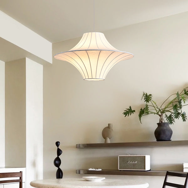 [Wow] wabi-sabi wind imitation silk chandelier restaurant light Japanese medieval art bedroom light B & B bar light