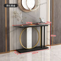 Entryway cabinet light luxury high-end entrance table ultra-narrow extremely narrow corridor aisle entrance table entrance door altar rock slatted case