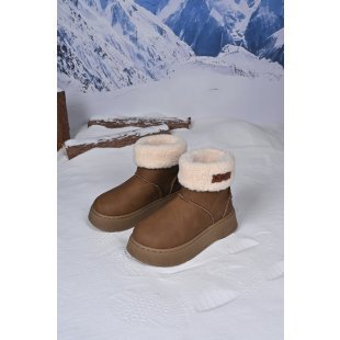plus sizeheattech snow boots for women winternew arrivalthick sole heightening women's boots casual boots with cotton lining