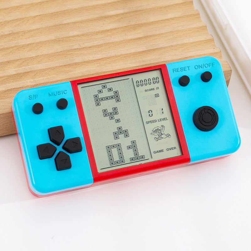 Handheld game console - classic nostalgia 3.5inch - large screen, 26 arcade games - russian electronic game console gift