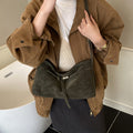 Korean style handbag women's large capacity versatile shoulder bag high-end light luxury 2025 new trendy commuter bag