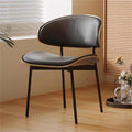 Italian dining chair - modern minimalist light luxury dining table and chair set - designer style nordic 2025 new arrival dining stool