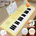 New beginner-friendly electronic keyboard for kids - multifunctional with microphone, perfect for home use and piano instrument play