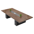 Saint li large conference table, rectangular meeting table, modern minimalist style, ideal for negotiations and boardrooms