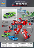 Artificial inertia car deformation military war vehicle model manual deformation robot boy kids toy mecha