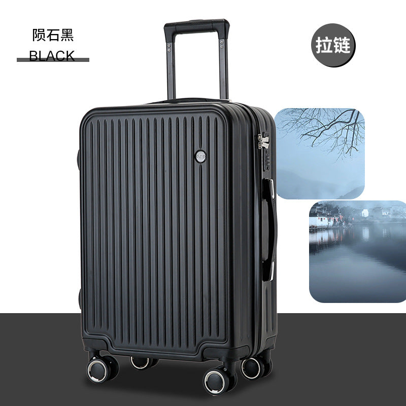 Luggage multi-capacity 26-inch new material trolley case universal wheel 24-inch strong password suitcase wholesale