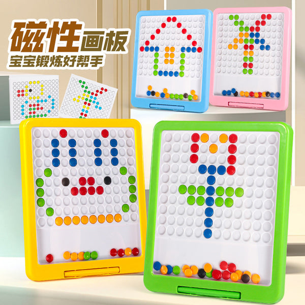 Cross-border magnetic drawing board Children's drawing board Magnetic writing board Magnetic pen early education toy Magnetic mini drawing board