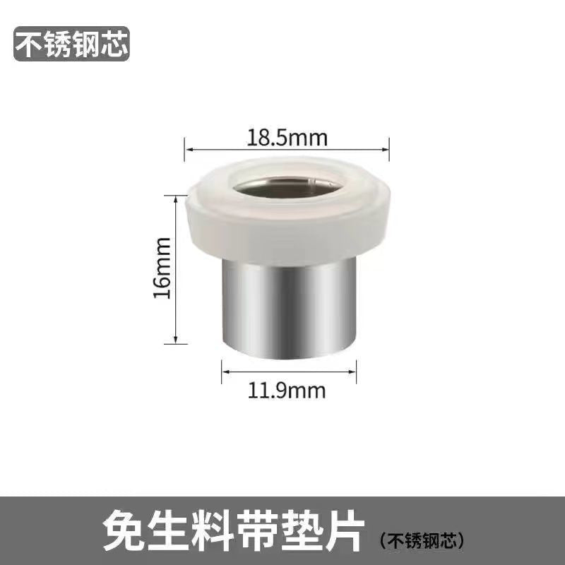 Free raw material with rubber pad, triangle valve gasket seal instead of leather pad, faucet leak-proof 4-point silicone gasket