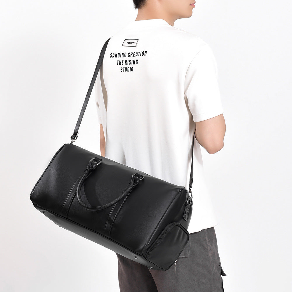 New waterproof large-capacity travel bag, portable shoulder backpack, wet and dry separation fitness bag, men's and women's messenger bags wholesale