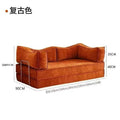 Compression module sofa small apartment lazy sofa for home sofa bed medieval style living room rental room foldable sofa