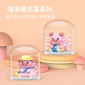 Compatible with lego micro building blocks: piggy diary kids' toys diy assembly cartoon trendy toys for street vending wholesale