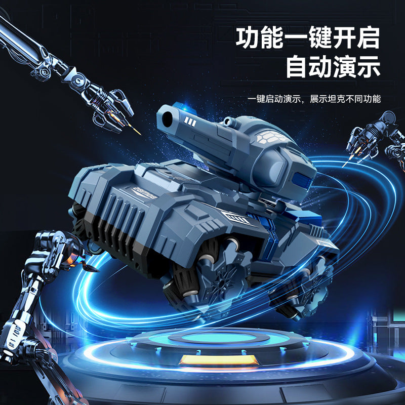 gesture-sensing tank water bomb remote control car wireless four-wheel drive off-road armored vehicle four-wheel drive car boy toy