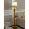 American light luxury crystal floor lamp living room coffee table scandinavian styleretro copper floor lamp vertical bedroom bedside lamp