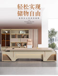 Boss desk office desk casual modern president manager desk supervisor table and chair combination light luxury executive desk office furniture