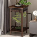 Practical coffee table, wooden side table, corner table, chinoiserie wooden tea table, antique small tea table, accessible luxury bogu rack, ornament rack, entrance cabinet