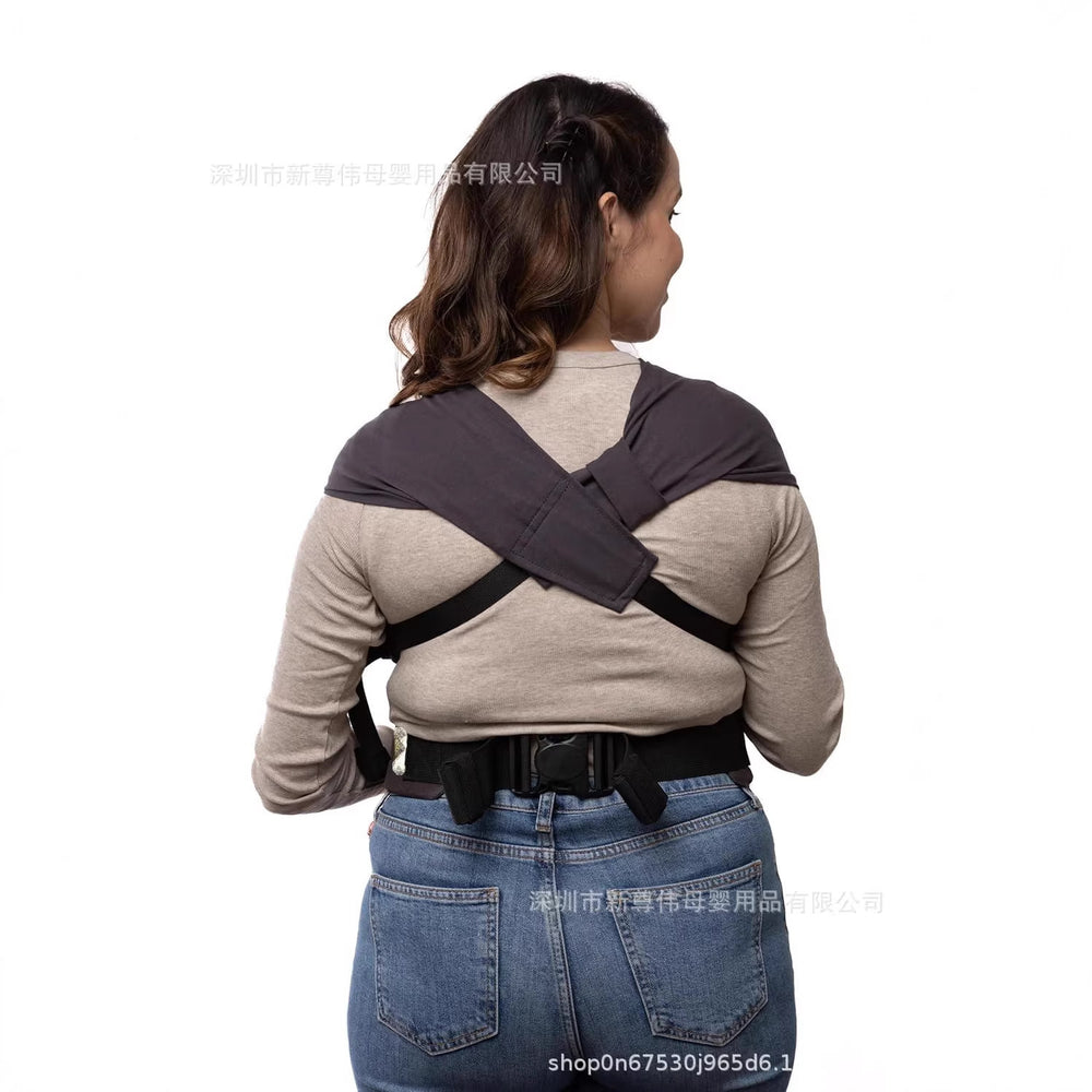 Bo amazon baby travel handy gadget multifunctional sling breathable cotton carrier sling back baby front hold