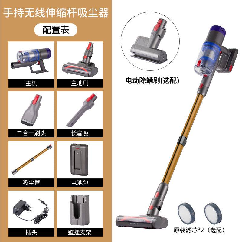 handheld vacuum cleaner, 350w power, cordless vacuum for desktop, carpet, and floor cleaning