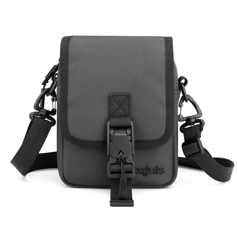 New men's shoulder bag fashionable casual men's bag anti-splashing Oxford cloth messenger bag trendy simple small bag delivery
