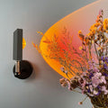 Sunset lamp ins internet celebrity photo projection wall lamp rainbow atmosphere sunset decorative lamp bedside sunset red wall lamp