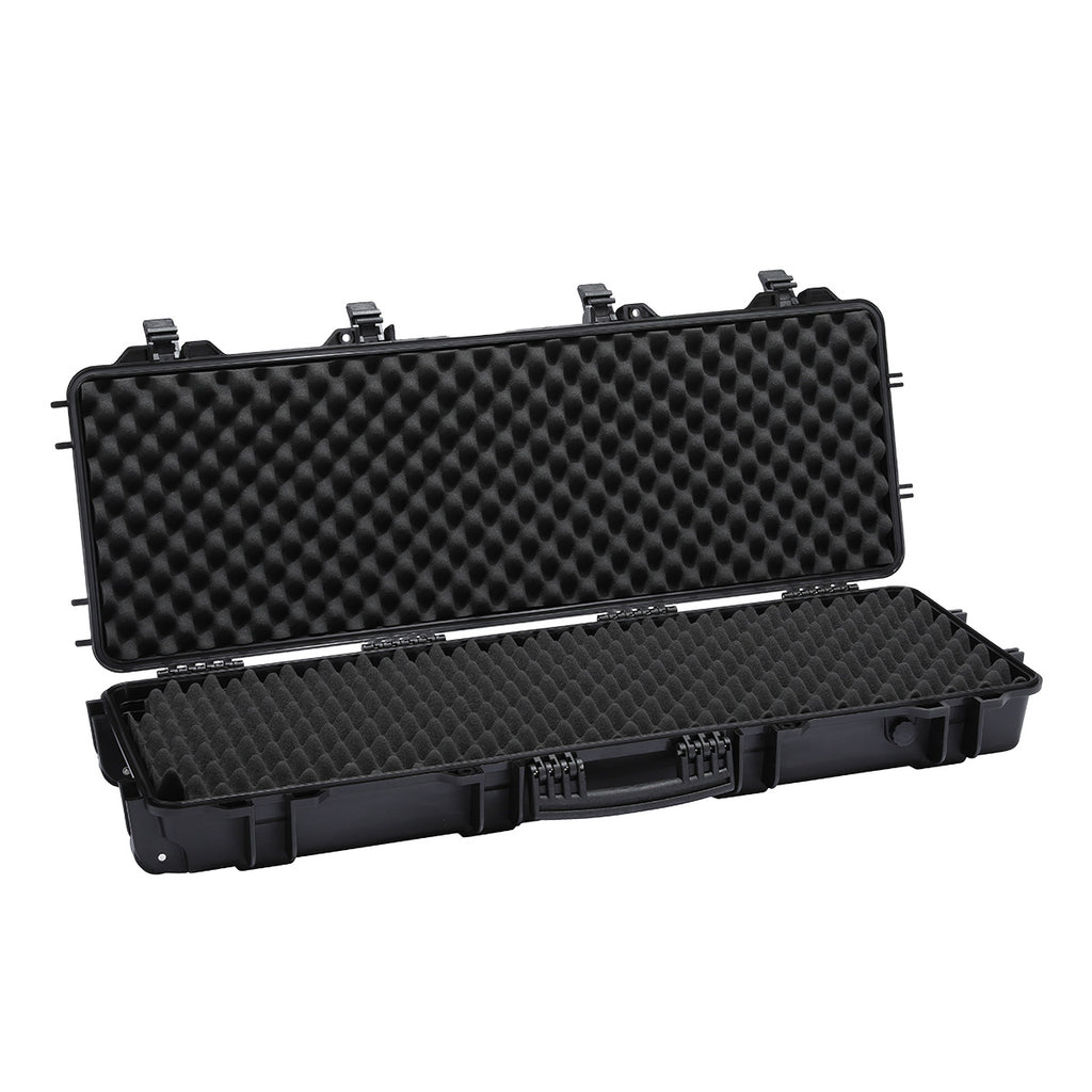 Portable plastic protective case Thickened waterproof and anti-drop durable instrument Outdoor off-road roof safety case Fish tackle case
