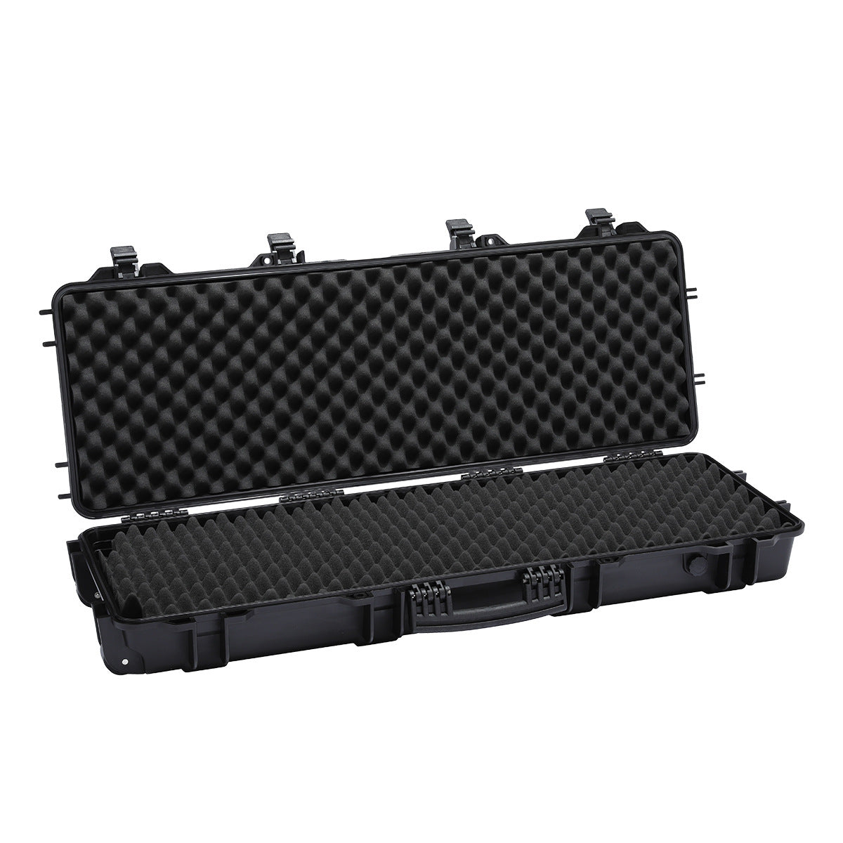 Portable plastic protective case Thickened waterproof and anti-drop durable instrument Outdoor off-road roof safety case Fish tackle case