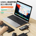 usb hub 3.2 docking station type-c hd+dp+vga three-screen different display mst multi-screen expansion dock