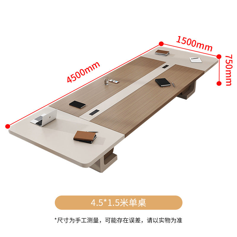 Saint li conference table long table office desk conference training table and chair combination long table large negotiation table